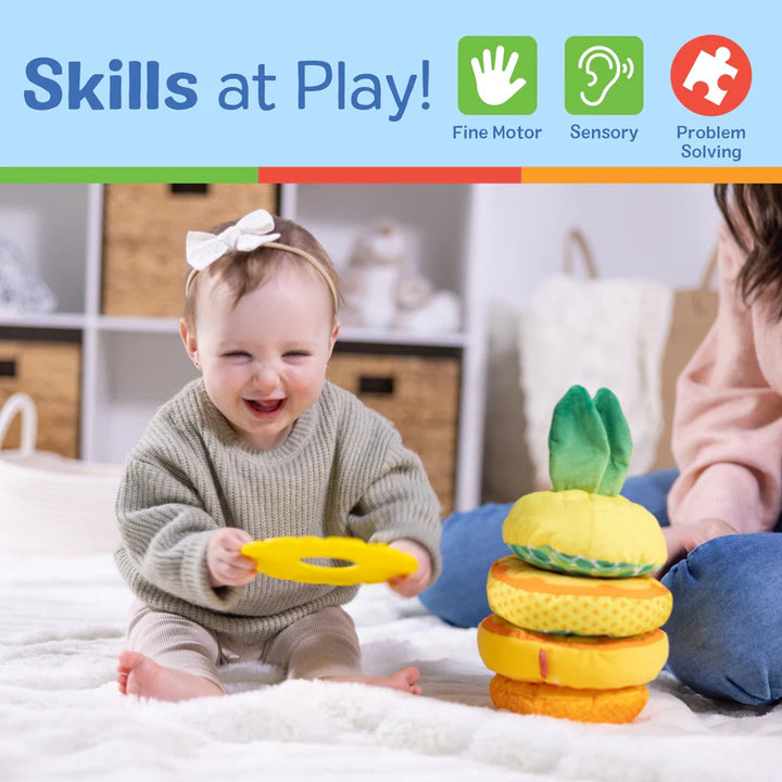 Melissa and Doug Pineapple Soft Stacker