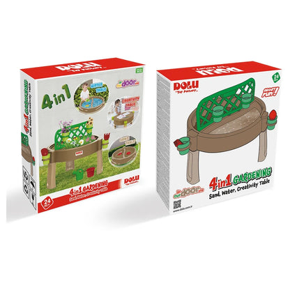 Dolu Gardening, Sand, Water, Creativity Table (4 In 1)