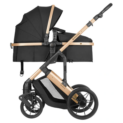 Kikkaboo Stroller 3in1 Convertible Seat (Darling Black 2024)