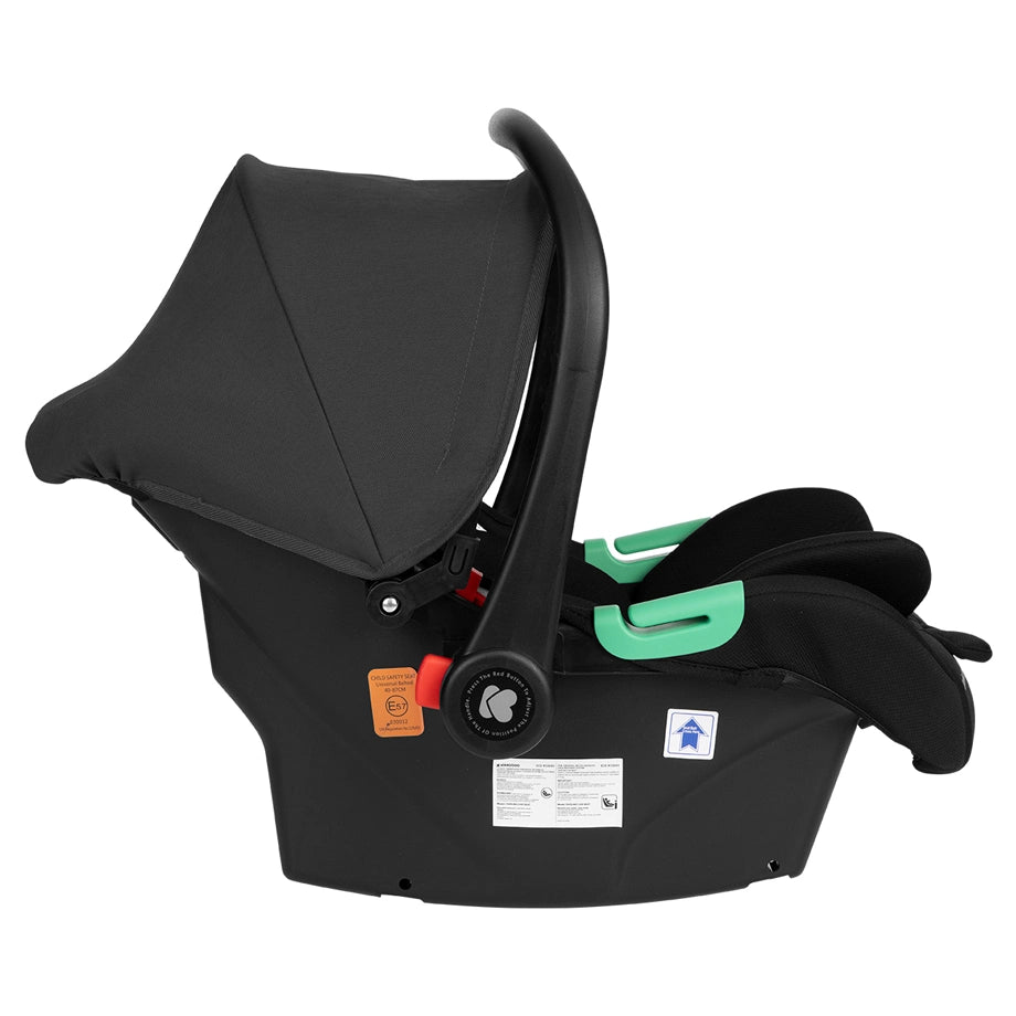 Kikkaboo Stroller 3in1 Convertible Seat (Darling Black 2024)