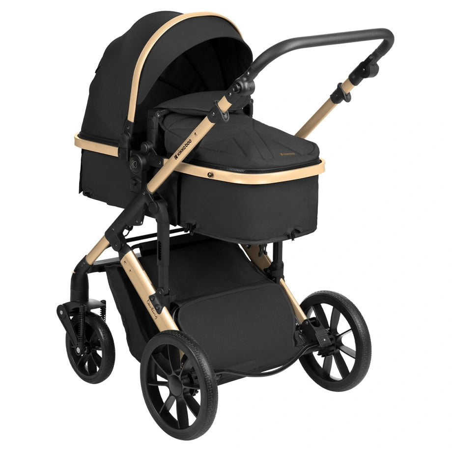 Kikkaboo Stroller 3in1 Convertible Seat (Darling Black 2024)
