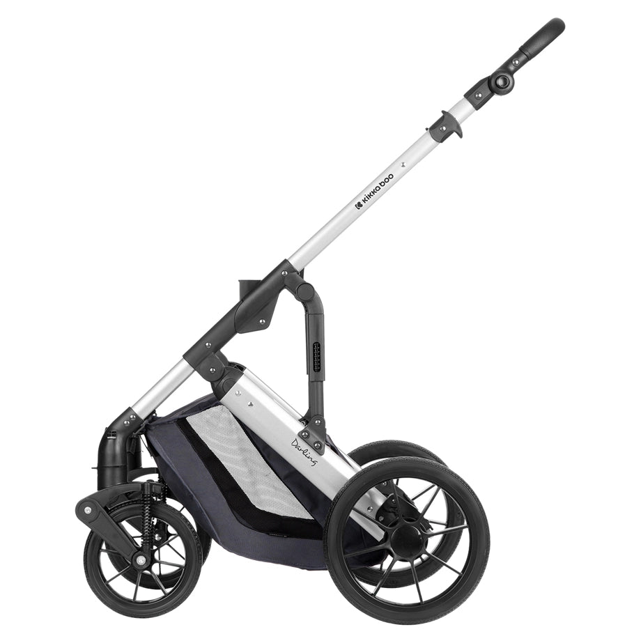 Kikkaboo Stroller 3in1 Convertible Seat (Darling Dark Grey 2024)