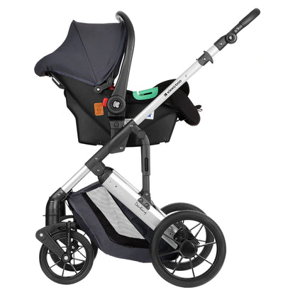 Kikkaboo Stroller 3in1 Convertible Seat (Darling Dark Grey 2024)