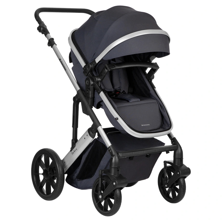 Kikkaboo Stroller 3in1 Convertible Seat (Darling Dark Grey 2024)