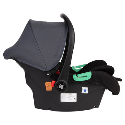 Kikkaboo Stroller 3in1 Convertible Seat (Darling Dark Grey 2024)