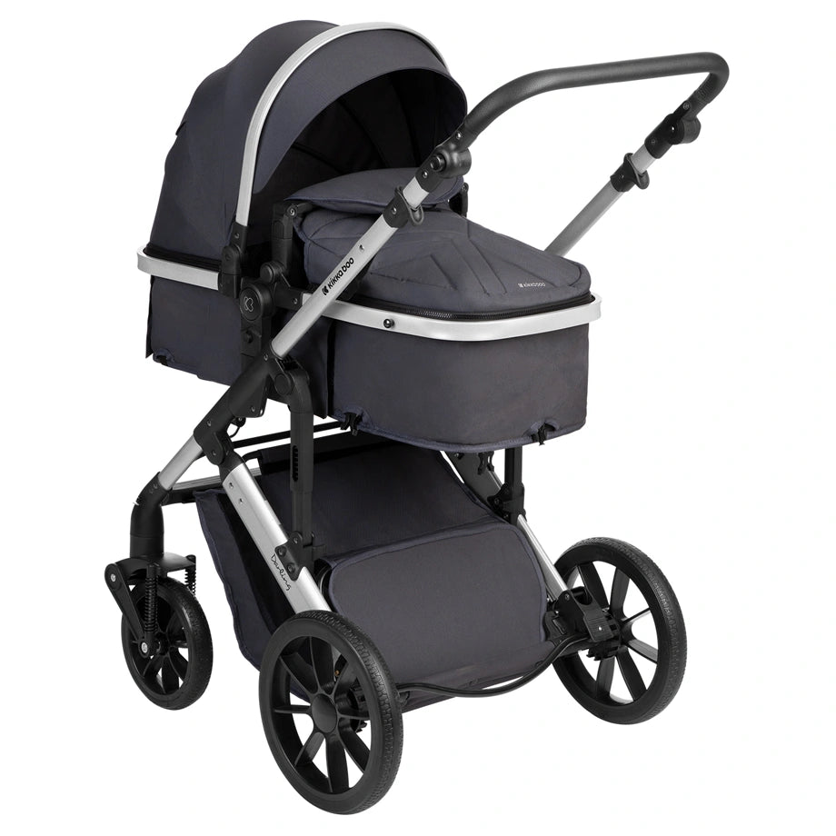 Kikkaboo Stroller 3in1 Convertible Seat (Darling Dark Grey 2024)