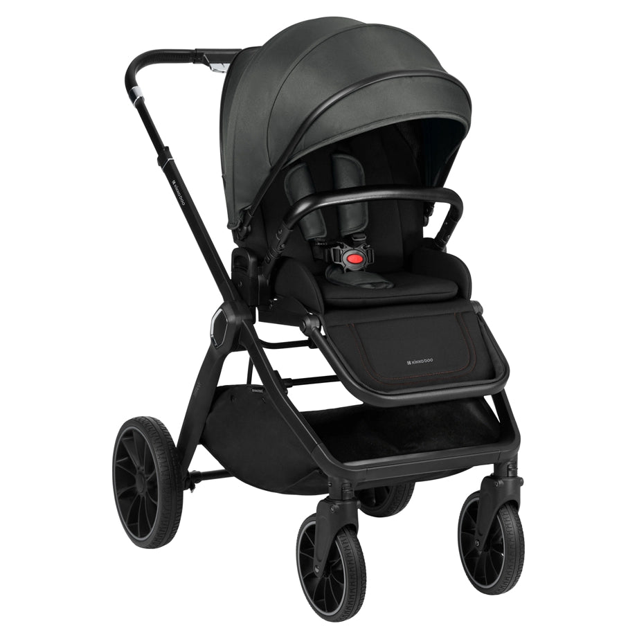Kikkaboo Stroller 2in1 with Carrycot (Tiffany Dark Grey 2024)