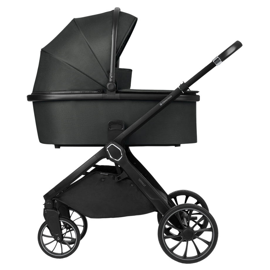 Kikkaboo Stroller 2in1 with Carrycot (Tiffany Dark Grey 2024)