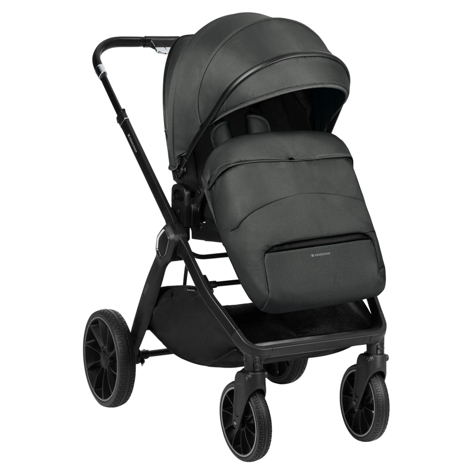 Kikkaboo Stroller 2in1 with Carrycot (Tiffany Dark Grey 2024)