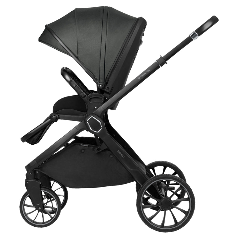 Kikkaboo Stroller 2in1 with Carrycot (Tiffany Dark Grey 2024)