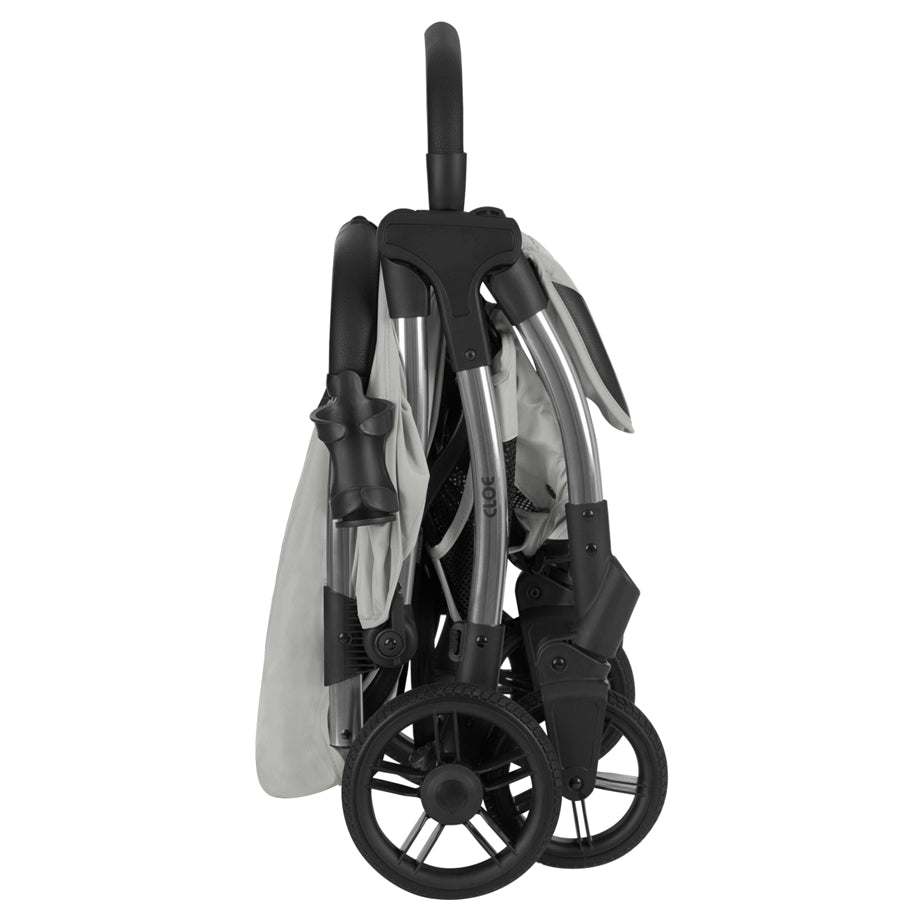 Kikkaboo Pushchair Stroller (Cloe Grey 2023)