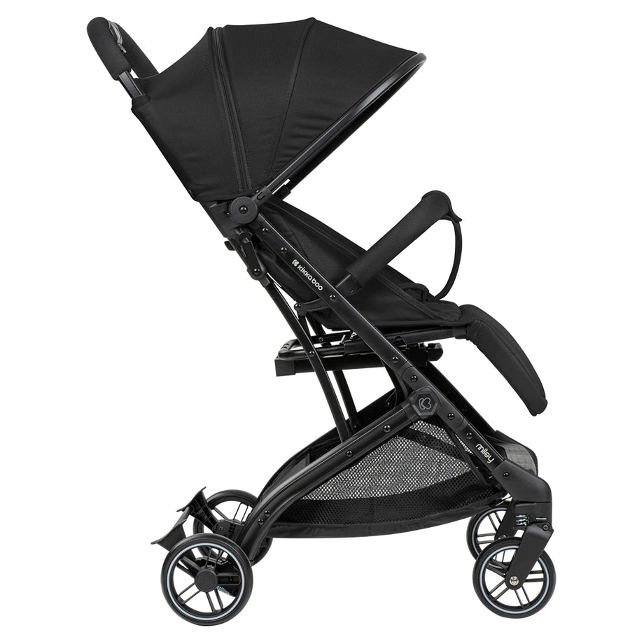 Kikkaboo Pushchair Stroller (Miley Black 2024)