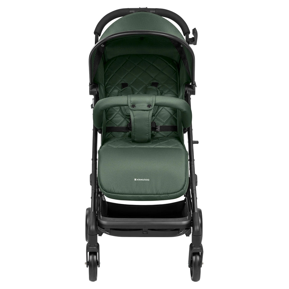 Kikkaboo Pushchair Stroller (Miley Army Green 2024)