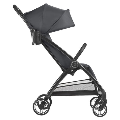 Kikkaboo Autofolding Pushchair Stroller (Joy Dark Grey)