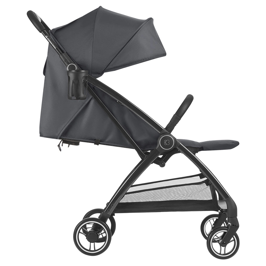 Kikkaboo Autofolding Pushchair Stroller (Joy Dark Grey)
