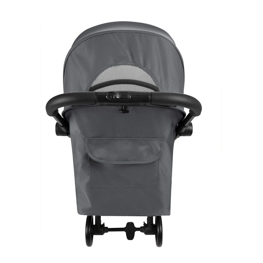 Kikkaboo Autofolding Pushchair Stroller (Joy Dark Grey)