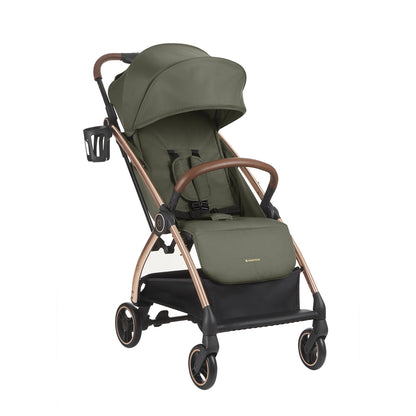Kikkaboo Autofolding Pushchair Stroller (Joy Army Green)