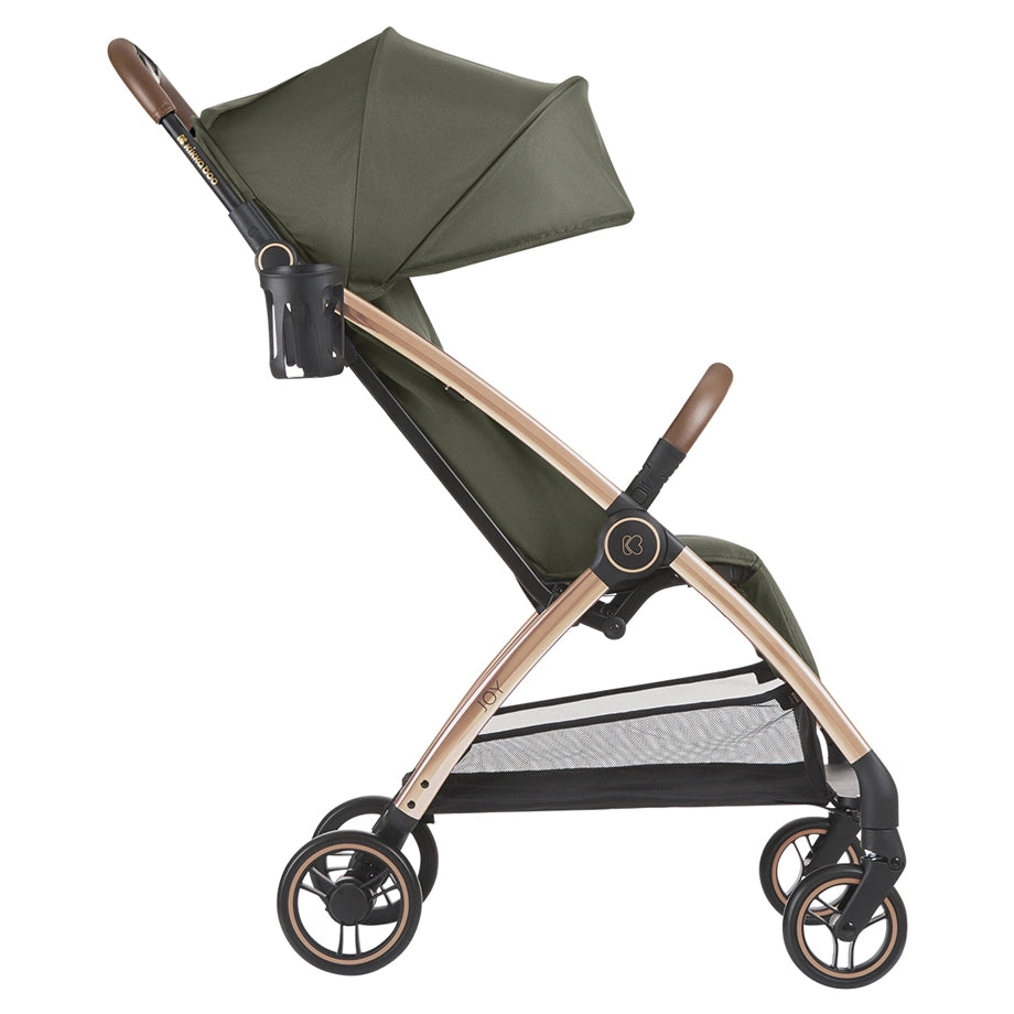 Kikkaboo Autofolding Pushchair Stroller (Joy Army Green)