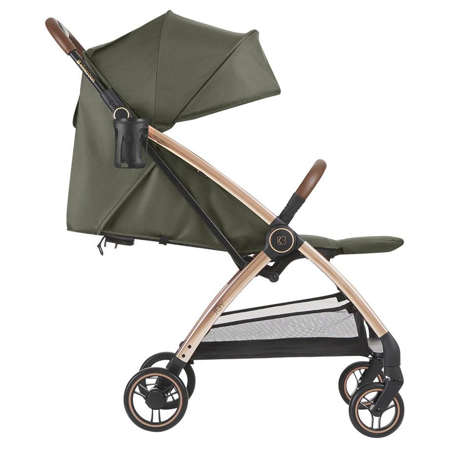 Kikkaboo Autofolding Pushchair Stroller (Joy Army Green)