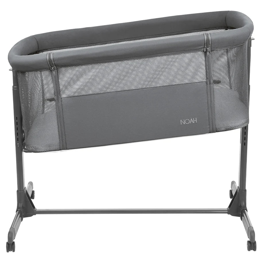 Kikkaboo Bedside Crib (Noah Dark Grey 2025)