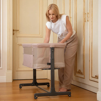 Kikkaboo Bedside Crib (Noah Beige 2025)