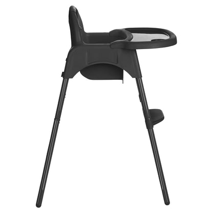 Kikkaboo Highchair 2in1 (Jammy Black)