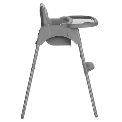Kikkaboo Highchair 2in1 (Jammy Grey)