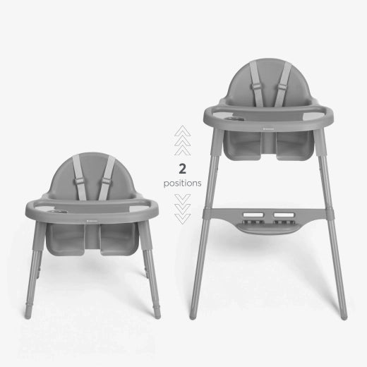 Kikkaboo Highchair 2in1 (Jammy Grey)