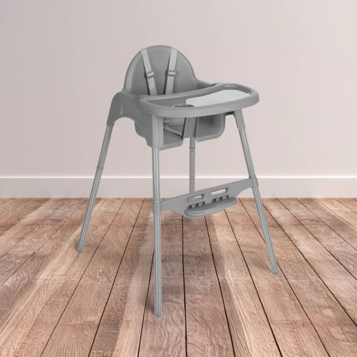 Kikkaboo Highchair 2in1 (Jammy Grey)