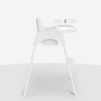 Kikkaboo Highchair 2in1 (Jammy White)