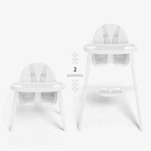 Kikkaboo Highchair 2in1 (Jammy White)