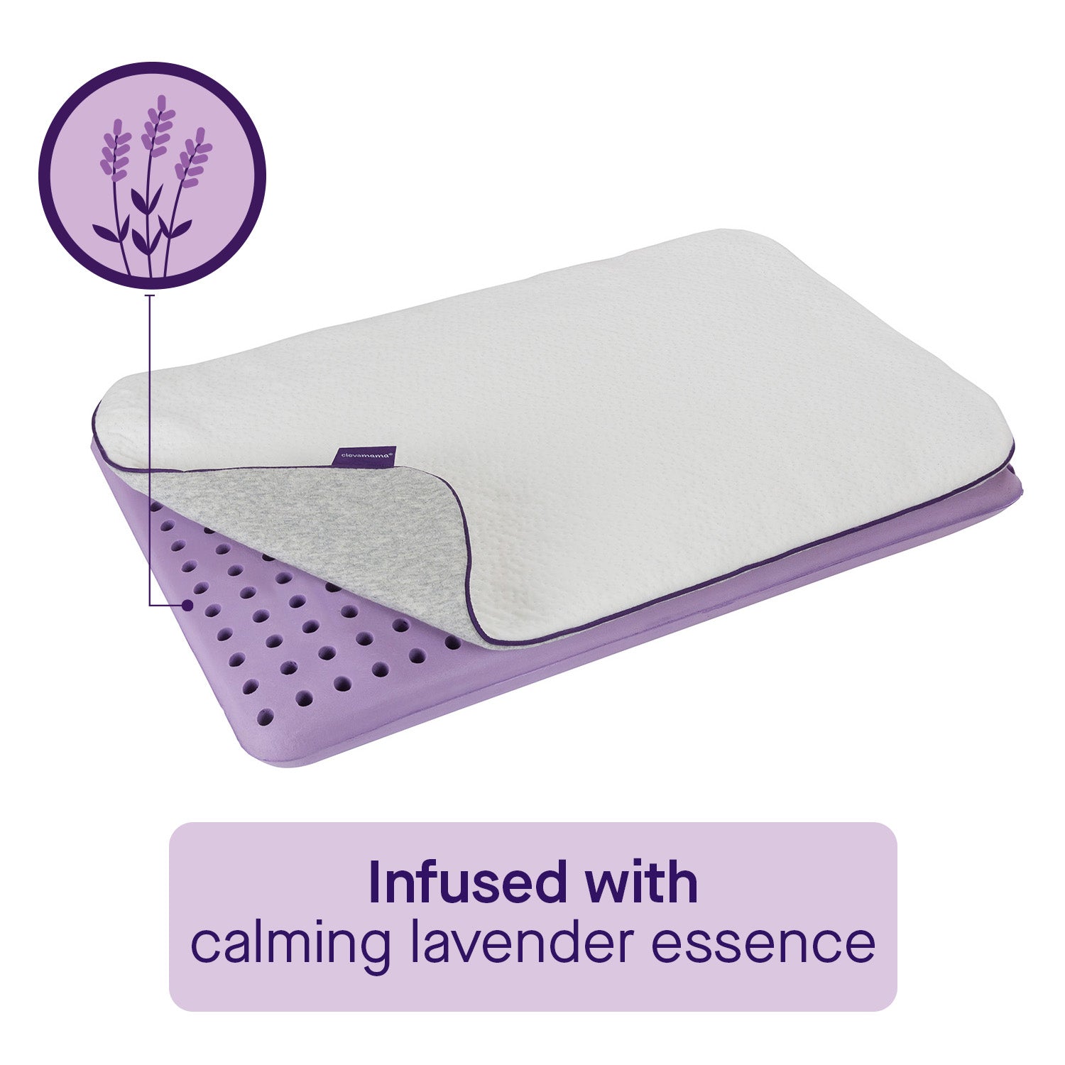 ClevaMama Junior Pillow - PVC Bag