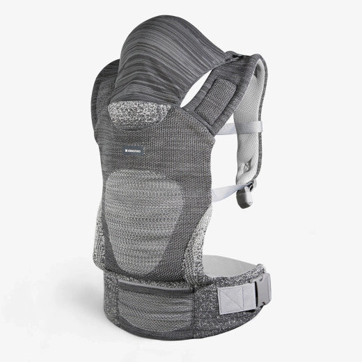 Kikkaboo Carrier (Hoody Fly Knit Grey)