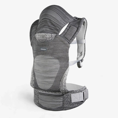 Kikkaboo Carrier (Hoody Fly Knit Grey)