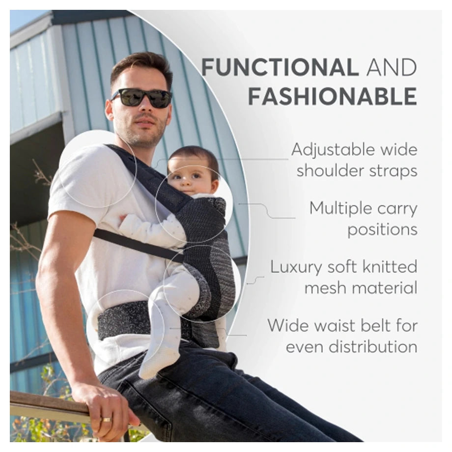 Kikkaboo Carrier (Hoody Fly Knit Mint)