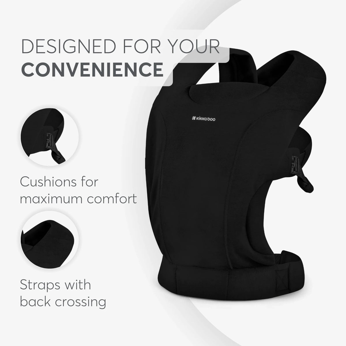 Kikkaboo Carrier (Riley Beige)