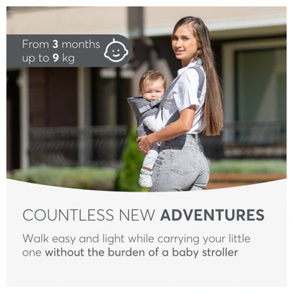 Kikkaboo Carrier (Myra Mesh Black 2024)