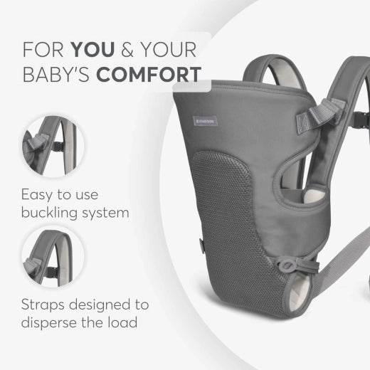 Kikkaboo Carrier (Myra Mesh Grey 2024)