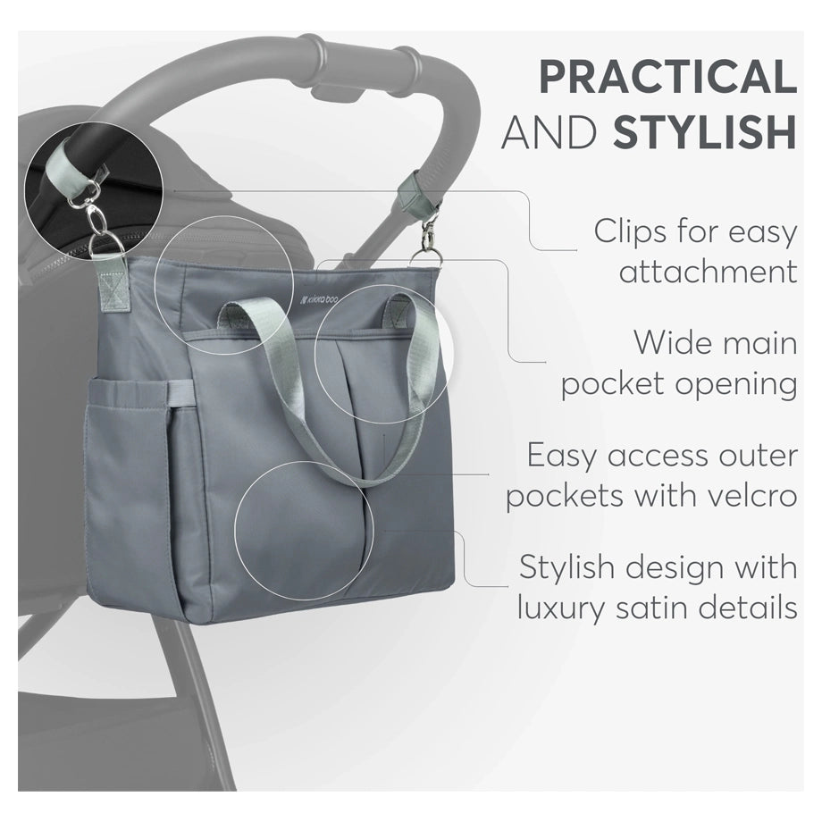 Kikkaboo Mama Bag (Brielle Grey)