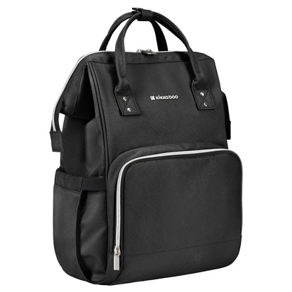 Kikkaboo Mama Bag (Siena Black & Silver 2025)