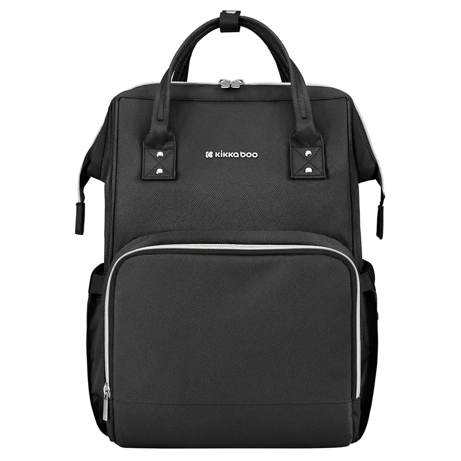 Kikkaboo Mama Bag (Siena Black & Silver 2025)