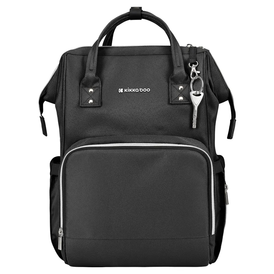 Kikkaboo Mama Bag (Siena Black & Silver 2025)