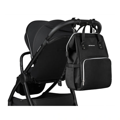 Kikkaboo Mama Bag (Siena Black & Silver 2025)