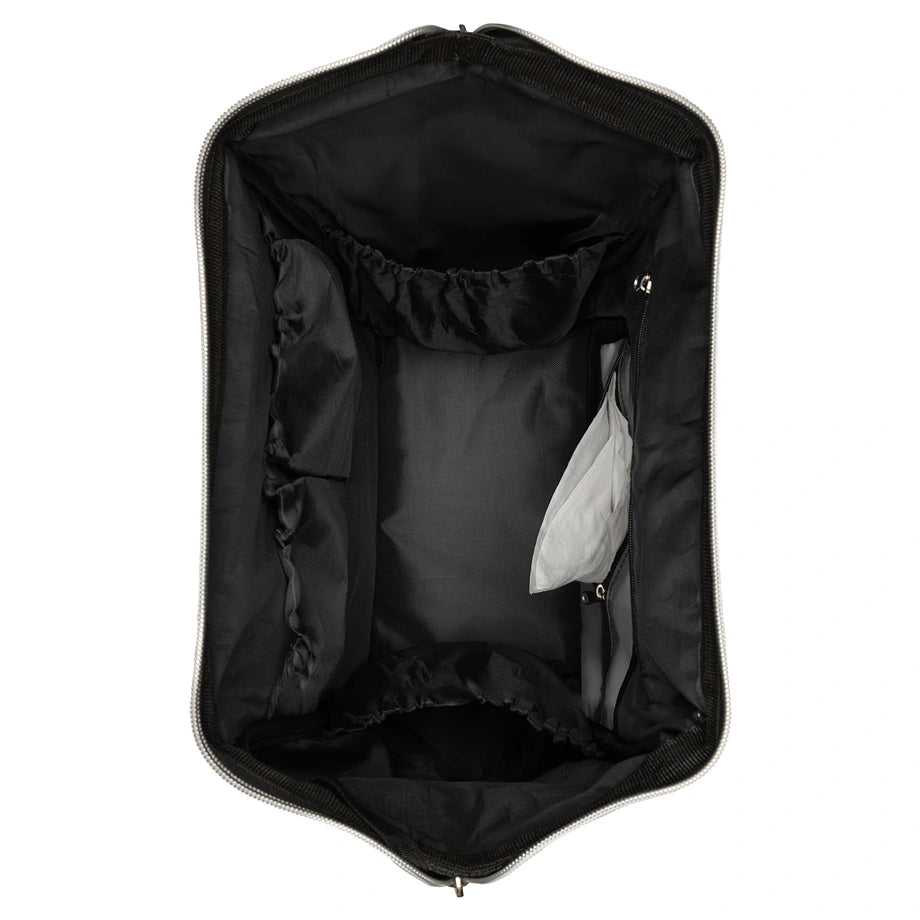 Kikkaboo Mama Bag (Siena Black & Silver 2025)