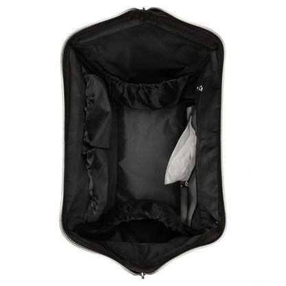 Kikkaboo Mama Bag (Siena Black & Silver 2025)