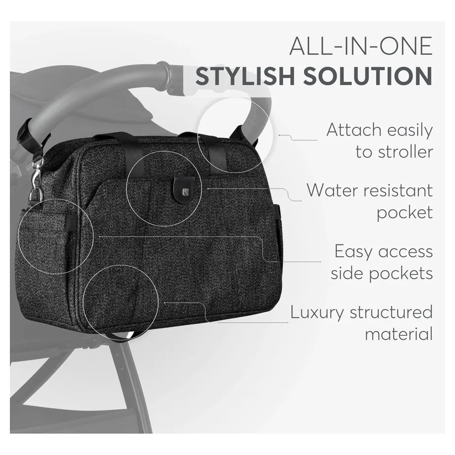 Kikkaboo Mama Bag (Chelsea Black 2025)