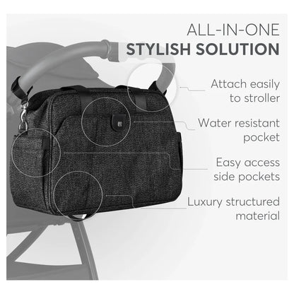 Kikkaboo Mama Bag (Chelsea Black 2025)