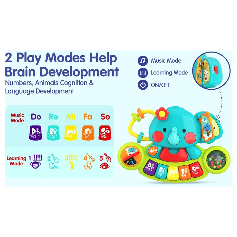 Hola 2-In-1 Musical Elephant