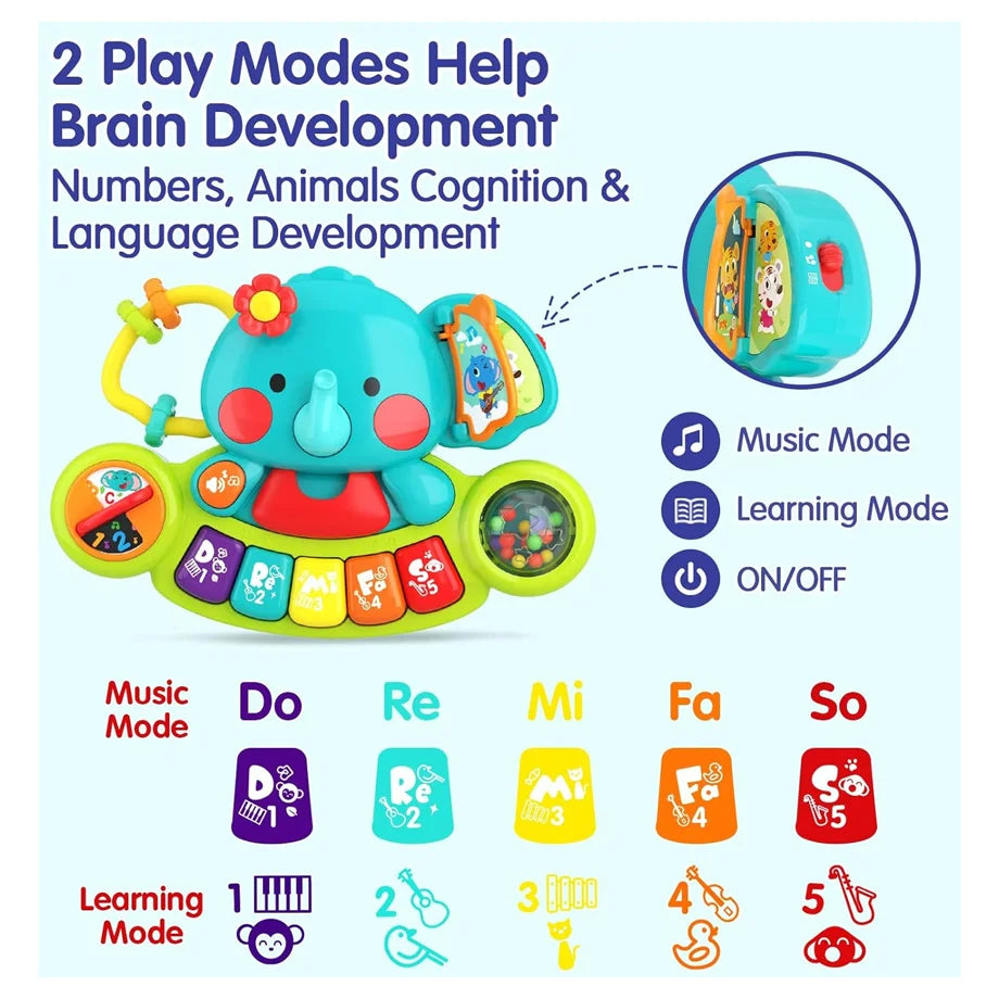 Hola 2-In-1 Musical Elephant