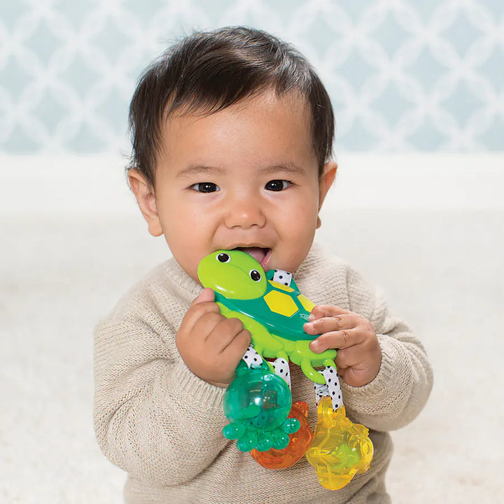 Infantino Jingle Charms Turtle (Green)